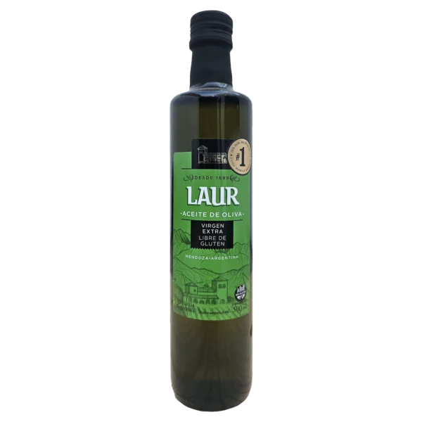 Aceite de oliva virgen extra Laur calidad de exportación