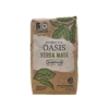 Yerba orgánica Oasis, de frente
